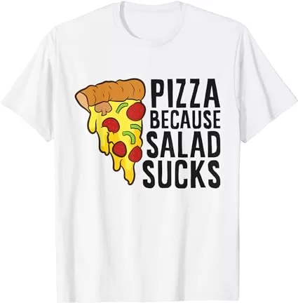 Funny Pizza T-Shirt: Wear Your Love for Pizza with a Twist of Humor